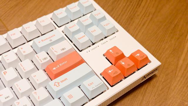 9机械键盘1980系列K87se开箱晒个单ky开元棋牌复古风3折捡漏：佳达隆轴体￥5(图2)